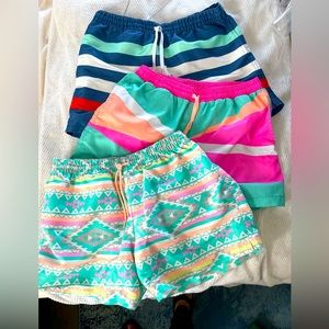 🍍🕶 CHUBBIES Mens Swim Trunks Shorts BUNDLE!